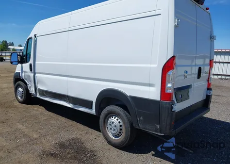 2025 Ram Promaster 2500 Tradesman High Roof 159 Wb W/Pass Seat z USA, uszkodzony, nr VIN 3C6LRVDGXSE504578